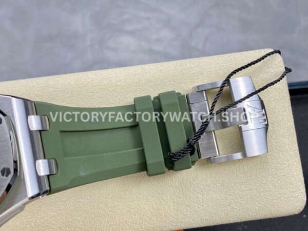 ZF Factory Audemars Piguet Royal Oak Offshore Diver 42mm 15720ST.OO.A052CA.01 Steel Avocado Green Dial