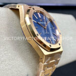 ZF Factory Audemars Piguet Royal Oak Selfwinding 15400OR.OO.1220OR.03 41mm Full Rose Gold ( ZF Factory Audemars Piguet Royal Oak 15400OR.OO.1220OR.03 41mm Full Rose Gold Blue Dial