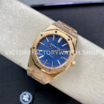 ZF Factory Audemars Piguet Royal Oak Selfwinding 15400OR.OO.1220OR.03 41mm Full Rose Gold ( (5) ZF Factory Audemars Piguet Royal Oak 15400OR.OO.1220OR.03 41mm Full Rose Gold Blue Dial
