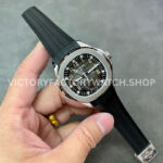 ZF Factory Patek Philippe Aquanaut 5164A-001 40.8mm Steel Rubber Strap Black Dial (6) ZF Factory Patek Philippe Aquanaut 5164A-001 40.8mm Steel Rubber Strap Black Dial