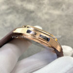 ZF Factory Patek Philippe Aquanaut 5164R-001 40.8mm Rose Gold Rubber Strap Brown Dial