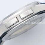 ZF Factory Patek Philippe Aquanaut 5164R-001 40.8mm White Gold Rubber Strap Blue-Gray Dia