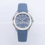 ZF Factory Patek Philippe Aquanaut 5164R blue gray dial rubber strap
