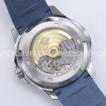 ZF Factory Patek Philippe Aquanaut 5164R-001 40.8mm White Gold Rubber Strap Blue-Gray Dia