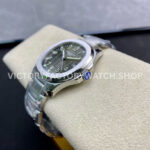ZF Factory Patek Philippe Aquanaut 5165A 40mm Full Steel Arabic Numerals Black Dial