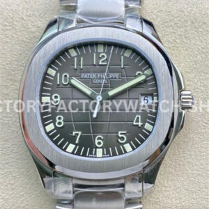 ZF Factory Patek Philippe Aquanaut 5165A black Arabic numerals full steel