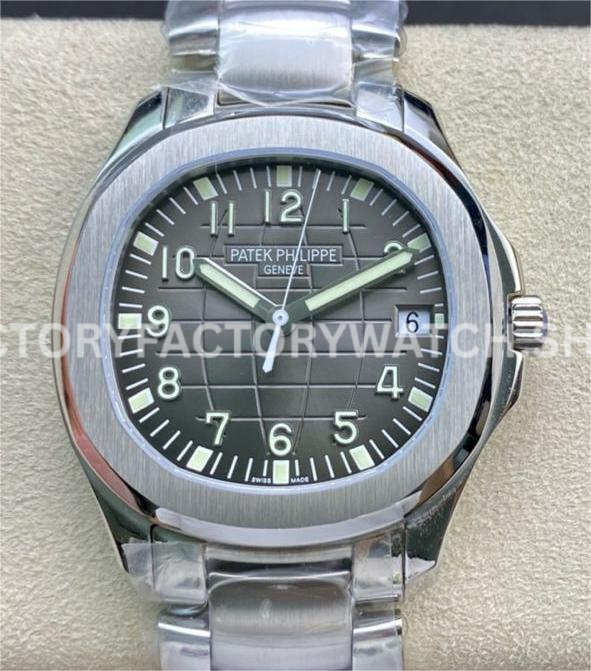 ZF Factory Patek Philippe Aquanaut 5165A black Arabic numerals full steel