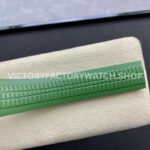 ZF Factory Patek Philippe Aquanaut 5168G-010 42mm White Gold Green Rubber Strap Arabic Numerals Green Dial