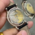 ZF Factory Patek Philippe Calatrava 5153G-010 38mm White Gold Leather Strap Silver Dial (1) ZF Factory Patek Philippe Calatrava 5153G-010 38mm White Gold Leather Strap Silver Dial