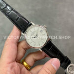 ZF Factory Patek Philippe Calatrava 5153G-010 38mm White Gold Leather Strap Silver Dial (5) ZF Factory Patek Philippe Calatrava 5153G-010 38mm White Gold Leather Strap Silver Dial
