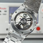 ZF Factory Audemars Piguet Royal Oak Jumbo 16202BC.OO.1240BC.02 Extra Thin 39mm White Gold Grainy Effect Blue Dial