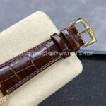 ZM Factory Patek Philippe Perpetual Calendar 5050J 40mm Yellow Gold Leather Strap White Dial