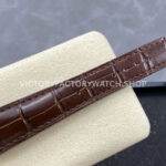 ZM Factory Patek Philippe Perpetual Calendar 5159 38mm Engraving Yellow Gold Leather Strap White Dial