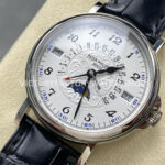 ZM Factory Patek Philippe Perpetual Calendar 5159G 38mm Steel Leather Strap White Dial (1) ZM Factory Patek Philippe Perpetual Calendar 5159G 38mm Steel Leather Strap White Dial