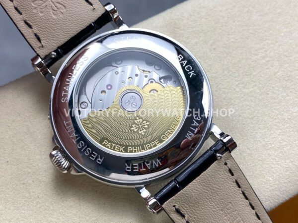 ZM Factory Patek Philippe Perpetual Calendar 5159G 38mm Steel Leather Strap White Dial (5) ZM Factory Patek Philippe Perpetual Calendar 5159G 38mm Steel Leather Strap White Dial