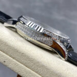 ZM Factory Patek Philippe Perpetual Calendar 5496P-001 40mm Steel Leather Strap White Dial