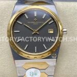 8+ Factory Vacheron Constantin Historiques 222 37mm half yellow gold grey dial replica watch