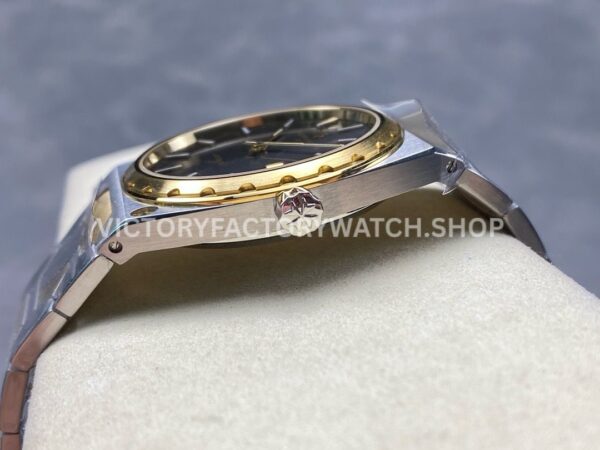 8+ Factory Vacheron Constantin Historiques 222 37mm Half Yellow Gold Grey Dial