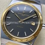 8+ Factory Vacheron Constantin Historiques 222 37mm Half Yellow Gold Grey Dial