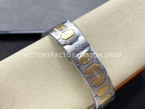 8+ Factory Vacheron Constantin Historiques 222 37mm Half Yellow Gold Grey Dial