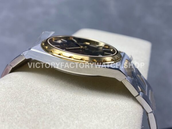 8+ Factory Vacheron Constantin Historiques 222 37mm Half Yellow Gold Grey Dial