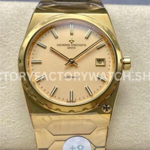 8+ Factory Vacheron Constantin Historiques 4200H222J-B935 37mm full yellow gold gold dial replica watch