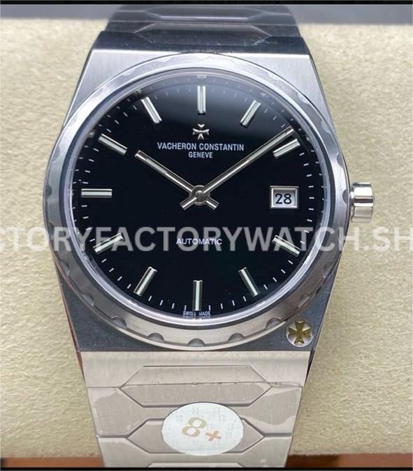 8+ Factory Vacheron Constantin Historiques 44018 37mm Full Steel Black Dial (1) 8+ Factory Vacheron Constantin Historiques 44018 37mm full steel black dial replica watch