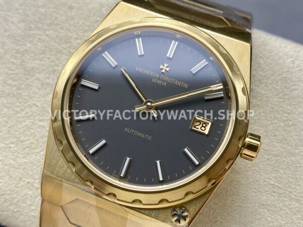 8+ Factory Vacheron Constantin Historiques 44018 37mm Full Yellow Gold Black Dial