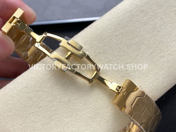 8+ Factory Vacheron Constantin Historiques 44018 37mm Full Yellow Gold Black Dial