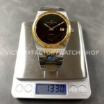 8+ Factory Vacheron Constantin Historiques 44018-37mm Half Yellow Gold Black Dial