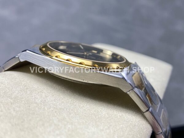 8+ Factory Vacheron Constantin Historiques 44018-37mm Half Yellow Gold Black Dial