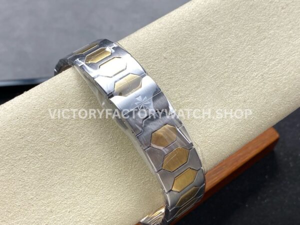 8+ Factory Vacheron Constantin Historiques 44018-37mm Half Yellow Gold Black Dial