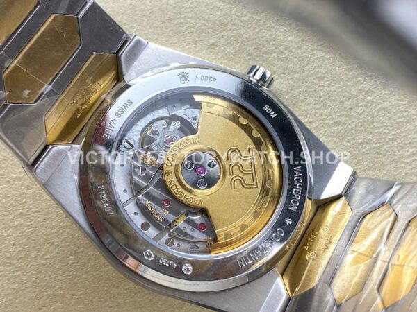 8+ Factory Vacheron Constantin Historiques 44018-37mm Half Yellow Gold Black Dial