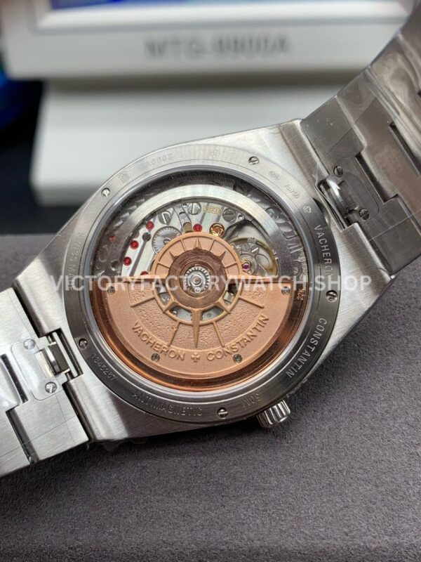 8F Factory Vacheron Constantin Overseas 2000V 40mm Full White Gold Blue Dial