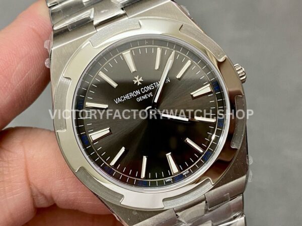 8F Factory Vacheron Constantin Overseas 2000V/120G-B122 40mm Full White Gold Grey Dial