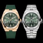 8F Factory Vacheron Constantin Overseas 4500V 41mm Full Steel Green Dial