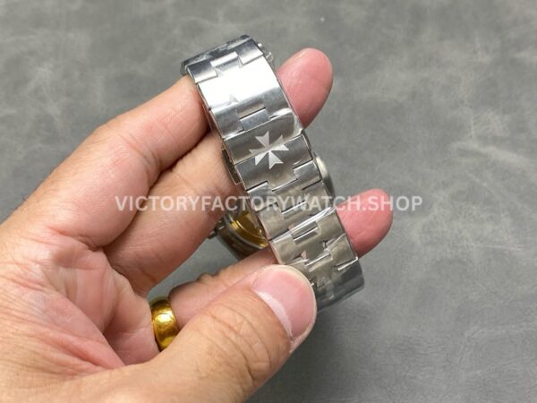 8F Factory Vacheron Constantin Overseas 4500V 41mm Full Steel Green Dial