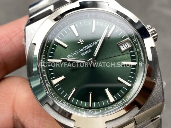 8F Factory Vacheron Constantin Overseas 4500V 41mm Full Steel Green Dial