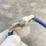 8F Factory Vacheron Constantin Overseas 4500V/110A-B128 41mm Blue Rubber Strap Blue Dial