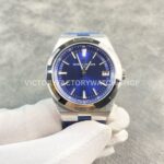8F Factory Vacheron Constantin Overseas 4500V 41mm blue rubber strap blue dial replica watch