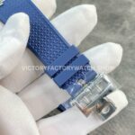 8F Factory Vacheron Constantin Overseas 4500V/110A-B128 41mm Blue Rubber Strap Blue Dial