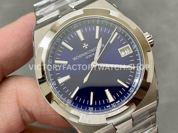 8F Factory Vacheron Constantin Overseas 4500V/110A-B128 41mm Full Steel Blue Dial