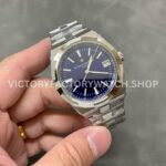 8F Factory Vacheron Constantin Overseas 4500V/110A-B128 41mm Full Steel Blue Dial