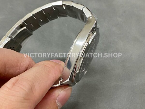8F Factory Vacheron Constantin Overseas 4500V/110A-B128 41mm Full Steel Blue Dial