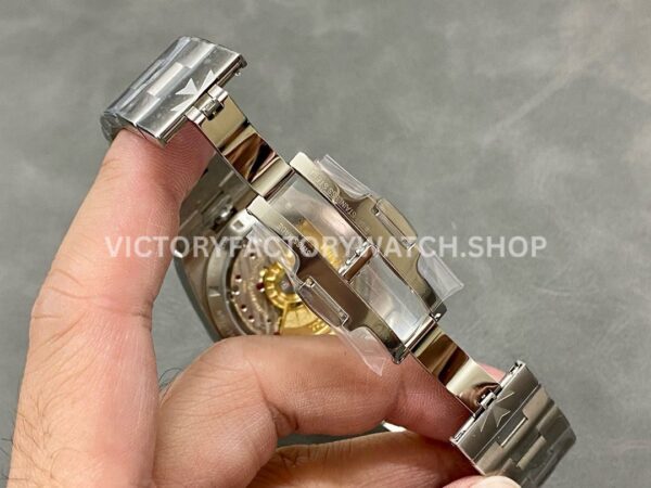 8F Factory Vacheron Constantin Overseas 4500V/110A-B128 41mm Full Steel Blue Dial