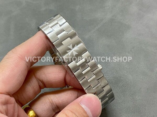 8F Factory Vacheron Constantin Overseas 4500V/110A-B128 41mm Full Steel Blue Dial