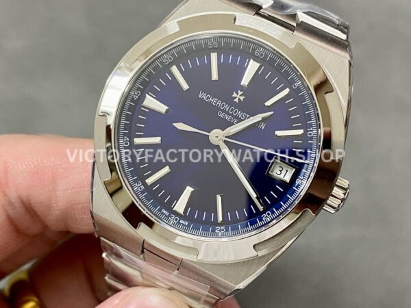 8F Factory Vacheron Constantin Overseas 4500V/110A-B128 41mm Full Steel Blue Dial