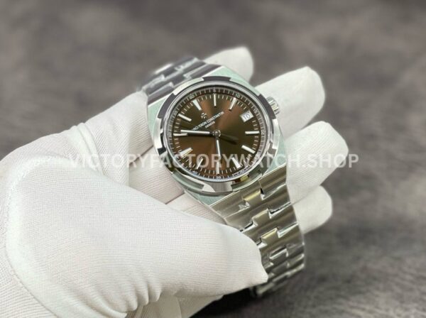 8F Factory Vacheron Constantin Overseas 4500V/110A-B146 41mm Full Steel Brown Dial