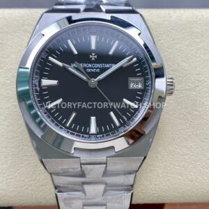 8F Factory Vacheron Constantin Overseas 4500V110A-B483 41mm Full Steel Black Dial (3) 8F Factory Vacheron Constantin Overseas 4500V 41mm full steel black dial replica watch