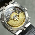 8F Factory Vacheron Constantin Overseas 4500V/110A-B483 41mm Rubber Strap Black Dial